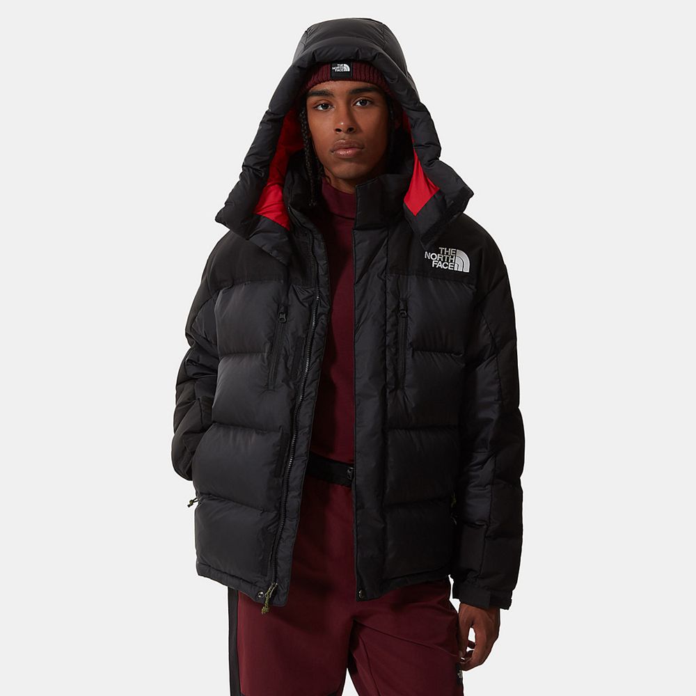 The North Face Parka Mens Australia - The North Face Search & Rescue Himalayan Black / Red (QJB-3097